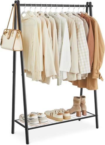 kledingrek - metalen hangstang - breedte 153 cm - met beschikbaar voor biedingen