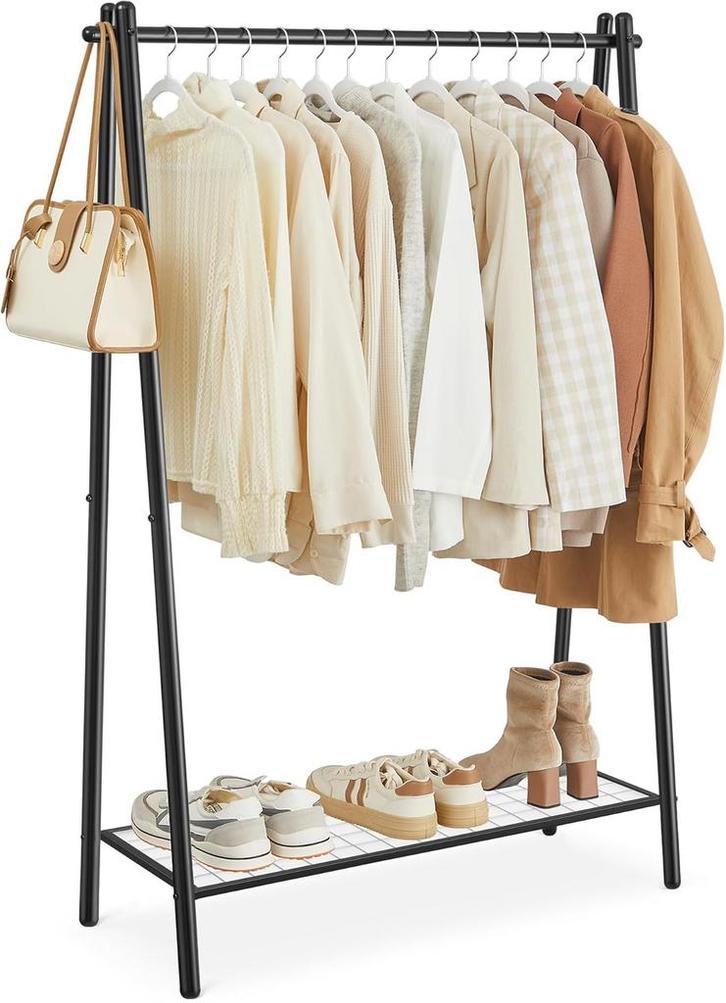 kledingrek - metalen hangstang - breedte 153 cm - met, Kleding | Dames, Kledingrekken, Verzenden