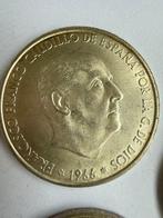 Spanje. Francisco Franco. 100 Pesetas 1966*66 (Lote de 3, Postzegels en Munten