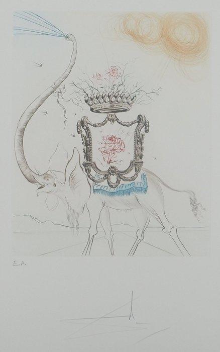 Salvador Dali (1904-1989) - Eléphant royal, Antiek en Kunst, Antiek | Overige Antiek