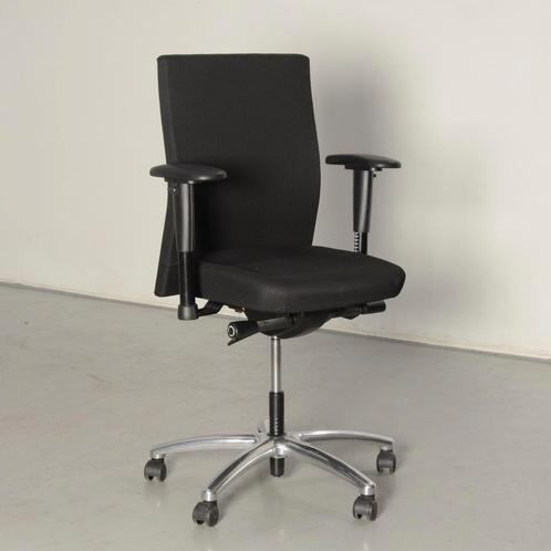 Interstuhl 3494 bureaustoel, zwart, 3D armleggers, Huis en Inrichting, Bureaustoelen, Ophalen of Verzenden