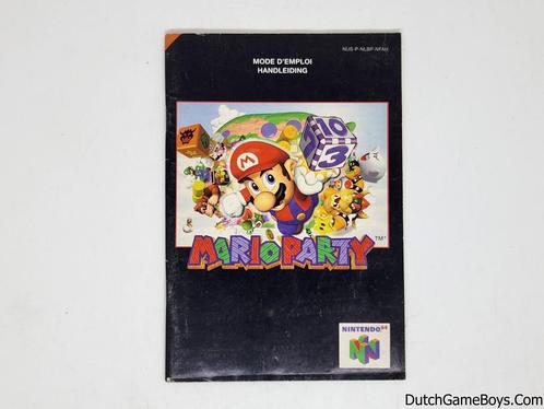 Nintendo 64 / N64 - Mario Party - NFAH - Manual, Consoles de jeu & Jeux vidéo, Jeux | Nintendo 64, Envoi