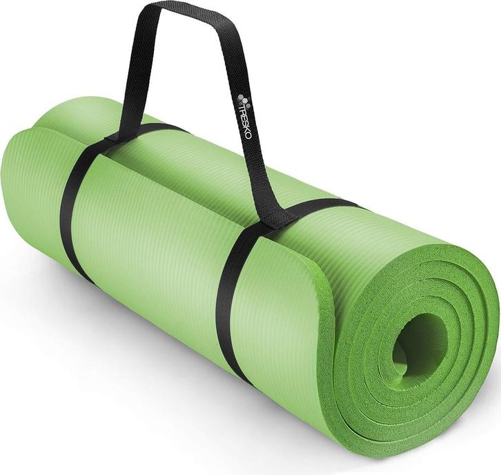 Yogamat - Fitness mat - Sportmat - Yoga mat extra dik - Lich, Sports & Fitness, Yoga & Pilates, Envoi