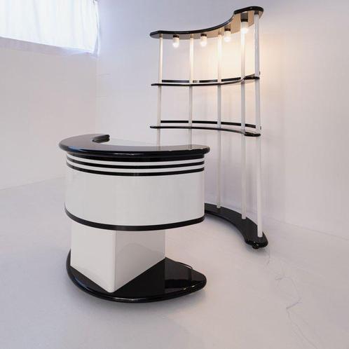 Guzzini, Stilglass Donati - Bar (2) - Barre sèche - Acier,, Antiek en Kunst, Antiek | Meubels | Stoelen en Sofa's