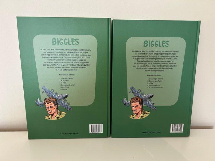 Biggles 1 t/m 4 - Complete reeks HC Integraal - 4 Album -, Boeken, Stripverhalen