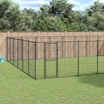 vidaXL Hondenkennel 65,34 m² staal, Dieren en Toebehoren, Verzenden, Nieuw