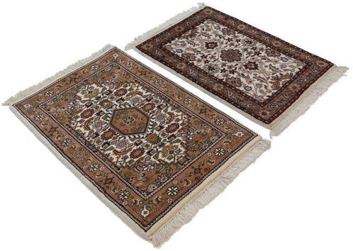 2x Indo Sarough Oosterse tapijten - Vloerkleed - 90 cm - 60, Huis en Inrichting, Stoffering | Tapijten en Vloerkleden