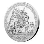 Niue. 10 Dollars 2020 5 oz Universal Gods Odin Stand Proof