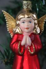 Inge-glas: engel met gouden vleugels - Décoration de Noël en