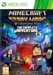 Minecraft Story Mode: The Complete Adventure (Xbox 360) PEGI, Consoles de jeu & Jeux vidéo, Jeux | Xbox 360, Envoi