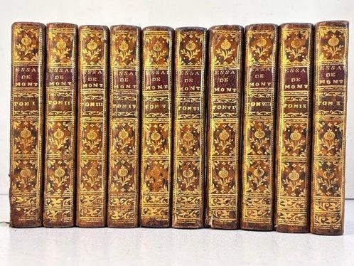 Montaigne / Pierre Coste - Essais de Montaigne, avec les, Antiek en Kunst, Antiek | Boeken en Manuscripten