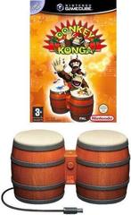 Donkey Konga + Bongo (Gamecube Games), Ophalen of Verzenden, Zo goed als nieuw