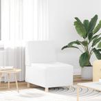 vidaXL Sofa Stoel Wit 55 x 74 x 82 cm Kunstleer, Verzenden, Nieuw