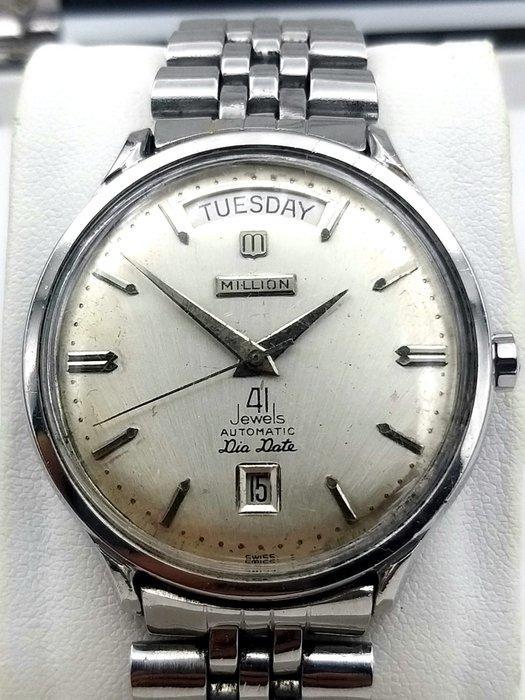 Million - Jumbo Day/Date - Zonder Minimumprijs - Heren -, Handtassen en Accessoires, Horloges | Heren