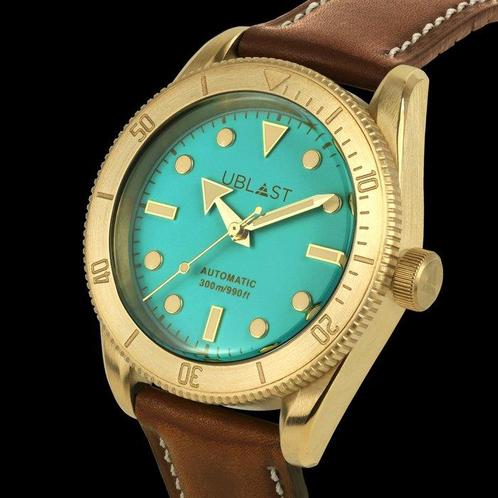 Ublast - Oracle Bronze Ltd. Edition - Luminous Dial -, Handtassen en Accessoires, Horloges | Heren