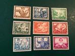 Duitse Rijk 1933 - Wagner - Michel 499/507, Gestempeld
