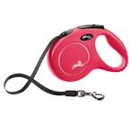 Flexi leine new classic m 5m gurt, bis 25kg, rot - kerbl, Nieuw
