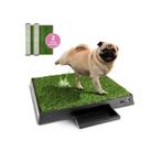 MaxxPet Hondentoilet kunstgras 64x52cm + extra plaid (Dier), Dieren en Toebehoren, Ophalen of Verzenden, Nieuw
