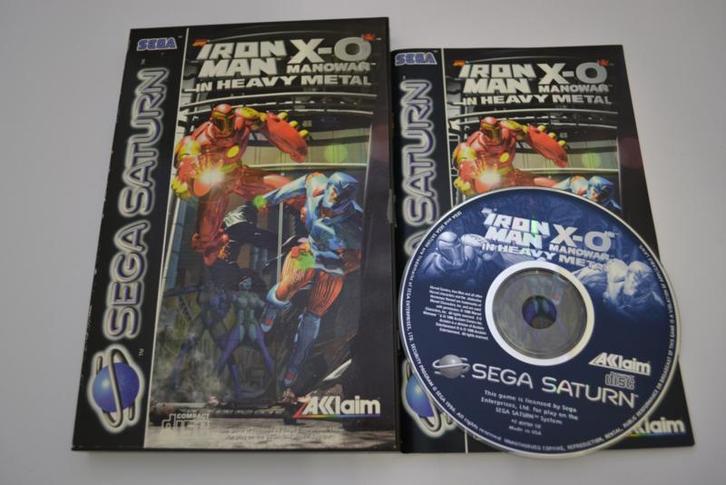 Iron Man X-O Manowar - In Heavy Metal (SATURN), Games en Spelcomputers, Games | Sega