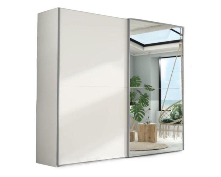 Zweefdeurkast Vita Room wit - 300cm breed, Huis en Inrichting, Kasten | Overige