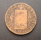 Frankrijk. Nationale Conventie (1792-1795). Sol (1793) AA, Postzegels en Munten, Munten | Europa | Euromunten