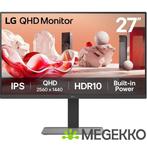 LG 27BA45QB-B 27 Quad HD IPS monitor, Verzenden, Nieuw
