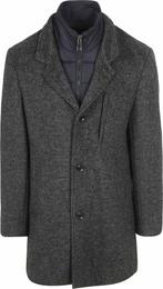 Suitable Caleb Coat Wol Herringbone Grijs maat 50 Heren, Enfants & Bébés, Vêtements enfant | Taille 104, Verzenden