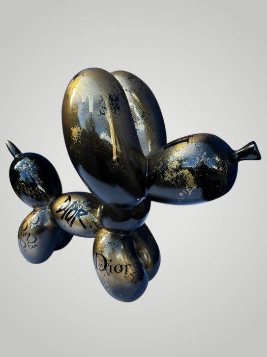 AmsterdamArts - Dior inspired balloon dog - golden dreams, Antiek en Kunst, Kunst | Designobjecten