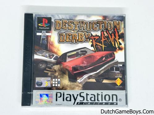 Playstation 1 / PS1 - Destruction Derby - Raw - Platinum - N, Games en Spelcomputers, Games | Sony PlayStation 1, Gebruikt, Verzenden