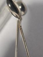 Opdienlepel (6) - Zilver - Zilveren lepels, Antiek en Kunst