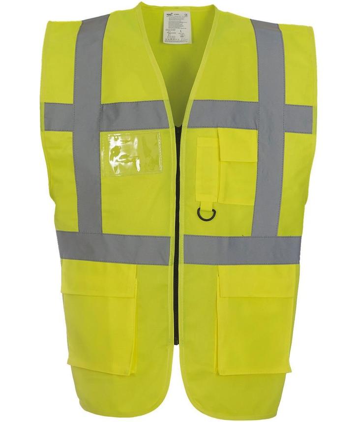 Veiligheidshesje met rits geel, Doe-het-zelf en Bouw, Veiligheidskleding, Verzenden