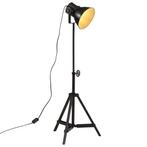 vidaXL Vloerlamp 25 W E27 35x35x65/95 cm zwart, Huis en Inrichting, Verzenden, Nieuw