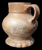 Post-middeleeuws Steengoed Bol kruikje / bierpul Raeren met, Antiek en Kunst