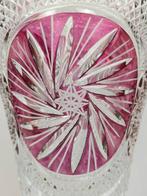 Vase - Cristal - Magnifique vase bohème, Antiek en Kunst
