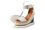 See by Chloe Sandalen in maat 38 Wit | 10% extra korting, Verzenden, Wit, Sandalen of Muiltjes, Zo goed als nieuw