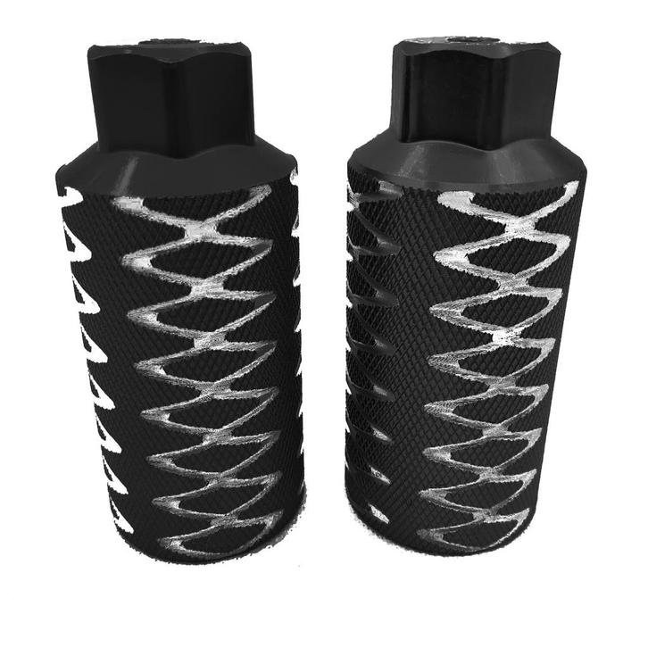 Voetsteunen Pegs Bmx Freestyle 110 Mm Alumunium Zwart 2, Fietsen en Brommers, Fietsaccessoires | Overige Fietsaccessoires, Ophalen of Verzenden