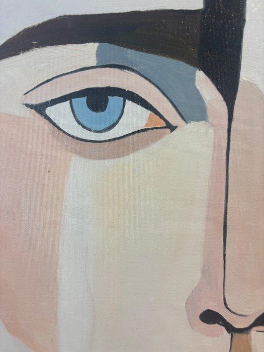 Enzo (XX) - Fragment pastel 2, Antiek en Kunst, Kunst | Schilderijen | Modern