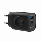 Gembird 20W Fast Charger USB + Apple Watch-Zwart (Diversen), Ophalen of Verzenden, Nieuw