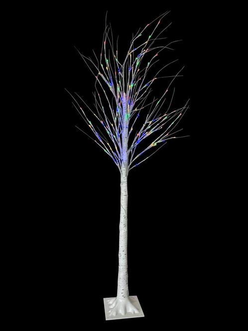 Kunstboom 180 cm – met verlichting 144 LED - 8 lichtstande, Diversen, Kerst, Nieuw, Ophalen of Verzenden