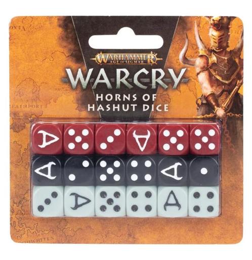 Warhammer Warcry horns of hashut dice (warhammer nieuw), Hobby & Loisirs créatifs, Wargaming, Enlèvement ou Envoi