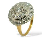 Ring - 14 karaat Geel goud, Witgoud, 14K geel en wit goud en, Handtassen en Accessoires, Ringen, Nieuw