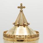 Ciborie, style roman, F Prinz - Argent 800 - 1910-1920, Antiquités & Art