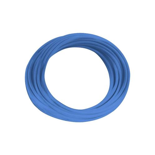 Montagedraad Massief 0,2Qmm - 10m - Blauw -Per 1 stuk(s), Bricolage & Construction, Électricité & Câbles