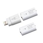 2x 600mAh NiMH Battery Pack + USB docking station  XBOX O...