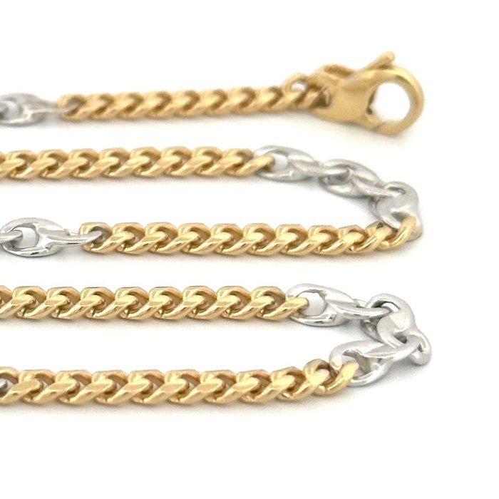 Vieri - Halsketting - Full Link Chain - 24.3 g - 18 karaat, Handtassen en Accessoires, Kettingen