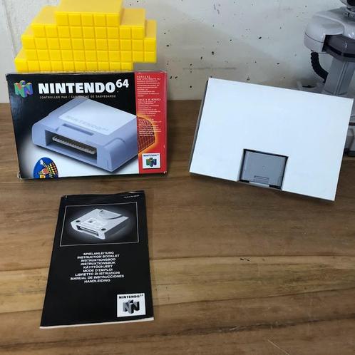 Originele Nintendo 64 Memory Card [Complete], Consoles de jeu & Jeux vidéo, Consoles de jeu | Nintendo 64, Envoi