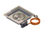 Gofire inbouwbrander vierkant 40 x 40 cm | Flexibel, Tuin en Terras, Vuurtafels, Verzenden, Nieuw