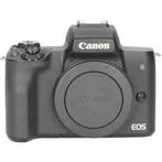 Tweedehands Canon EOS M50 Mark II Body Zwart CM4795, Audio, Tv en Foto, Ophalen of Verzenden, Gebruikt, Canon