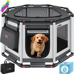 Puppyren - Hondenren- Dierenren - 62x112x112 cm - Grijs - LO, Dieren en Toebehoren, Verzenden, Nieuw