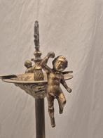 Asbak - Antieke Franse Messing met Cherubijnen (Putti) in, Antiek en Kunst